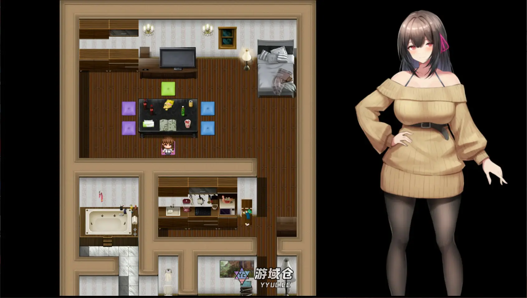 [日系RPG] 女大学生深夜露出 DX 深夜露出 ～ 女子大生の私が露出にハマるまで～官方中文版[1.7G] ACG端游 第2张
