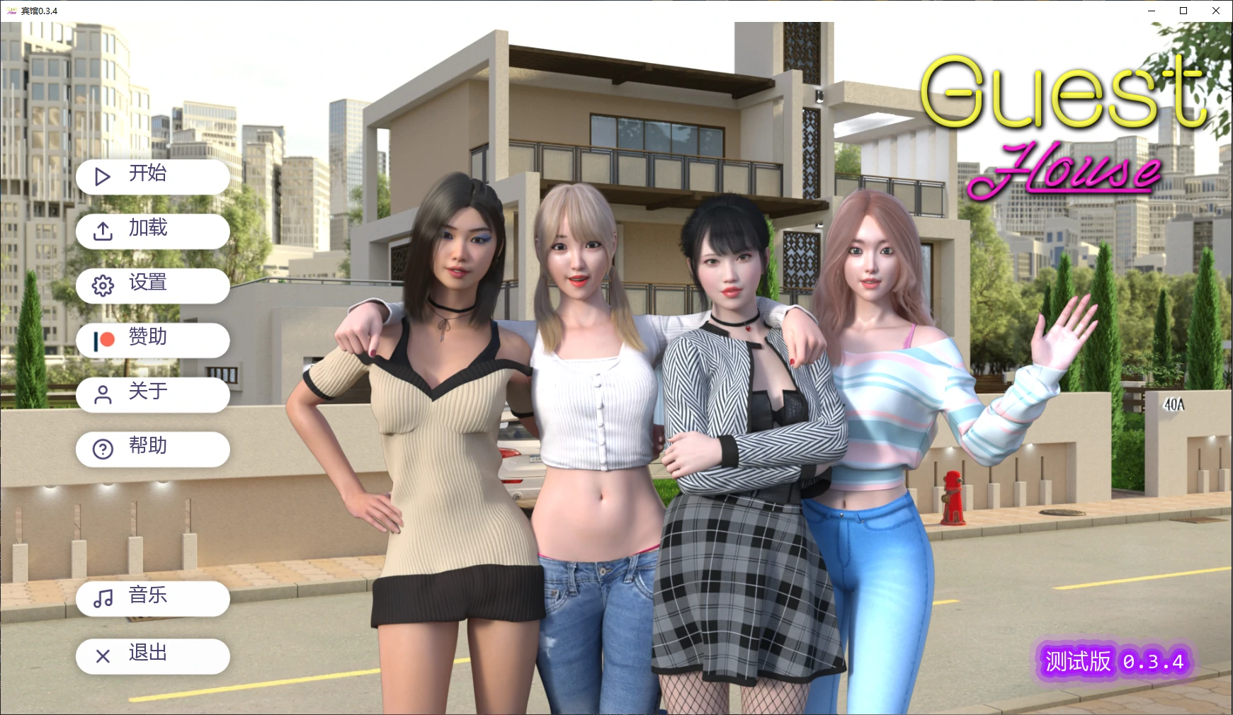 [SLG/后宫] 宾馆 Guest House ver0.3.4 AI汉化版 [更新/5.4G]