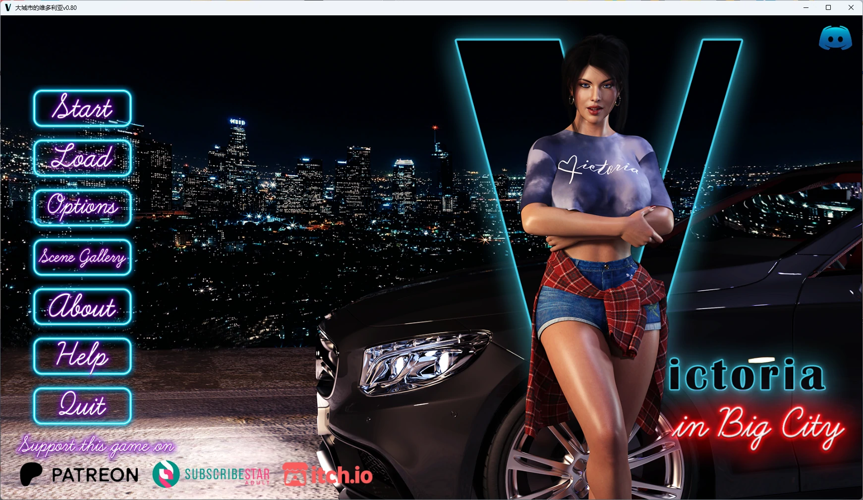 [SLG/女同] 大城市的维多利亚 Victoria in Big City ver0.80 AI汉化版 [更新/10.5G]