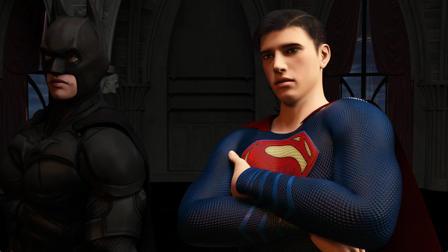 [SLG/沙盒] 正义联盟 Cockham Superheroes ver0.8.2 AI汉化版 [更新/4.7G] ACG手游 第3张