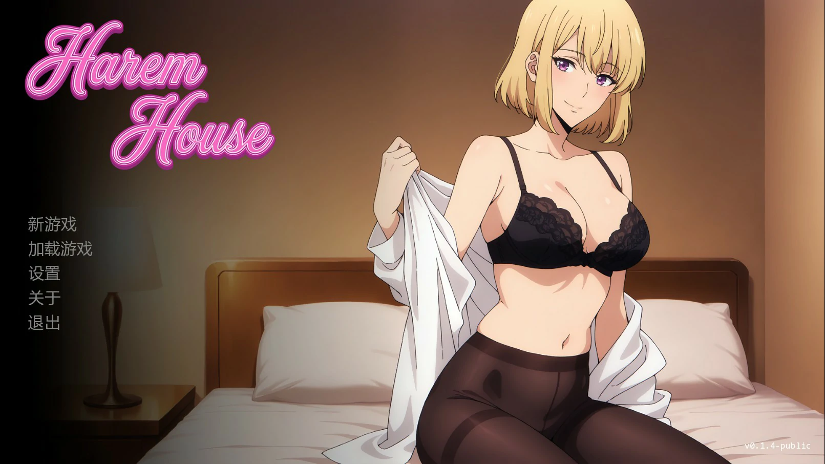 [日系SLG/后宫] 后宫之家 Harem House ver0.1.4 Public AI汉化版[更新/1G] ACG手游 第1张