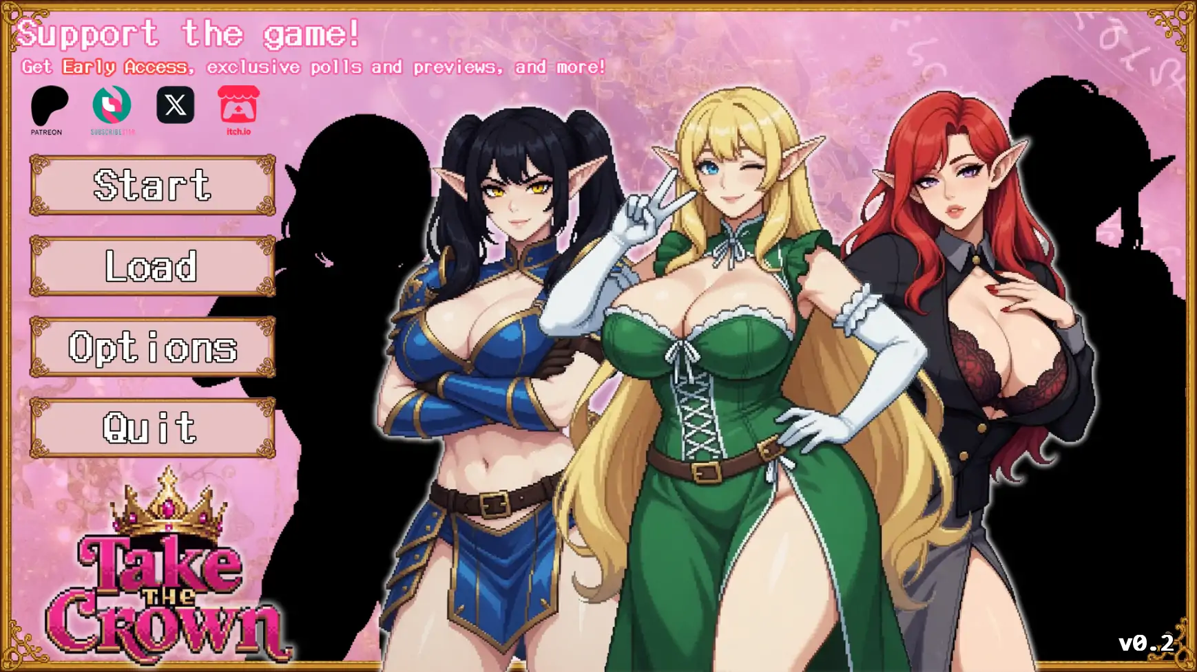 [日系SLG/沙盒] 精灵少女夺冠记 Take the Crown ver0.2 AI汉化版 [更新/2.7G] ACG手游 第1张