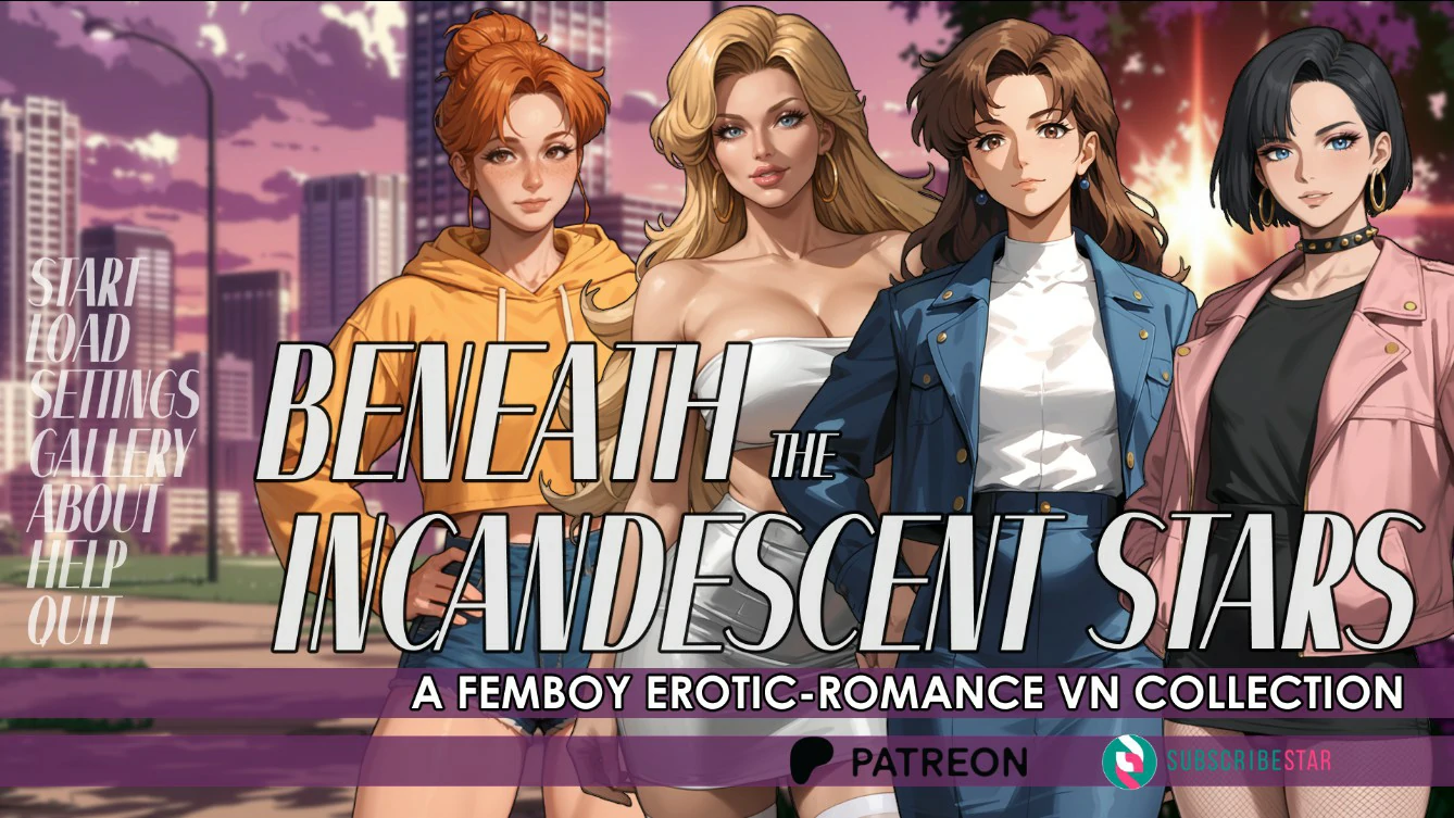 [SLG/伪娘]炽热星辰之下：伪娘情色浪漫视觉小说合集 BBeneath the Incandescent Stars: A Femboy Erotic-Romance VN Collection ver5.1 AI汉化版[更新/1.8G] ACG手游 第1张